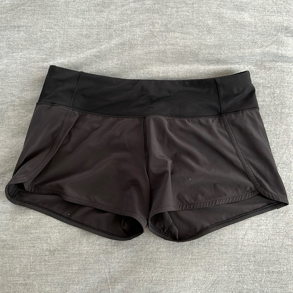 LuLuLemon Black Running Shorts